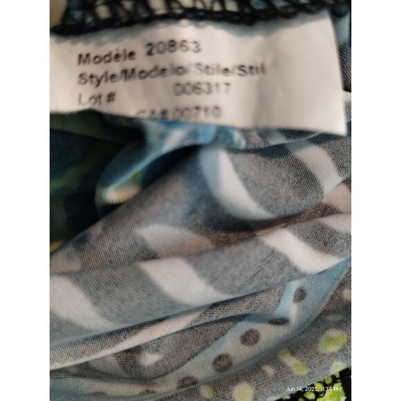 Y2K Joseph Ribkoff Women's Animal Print Tank top size 10 Wild Hippie Retro Wild - Picture 8 of 8